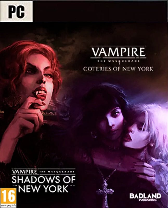 Vampire: The Masquerade - Coteries of New York + Shadows of New York (BadLand Games) 8436566149815